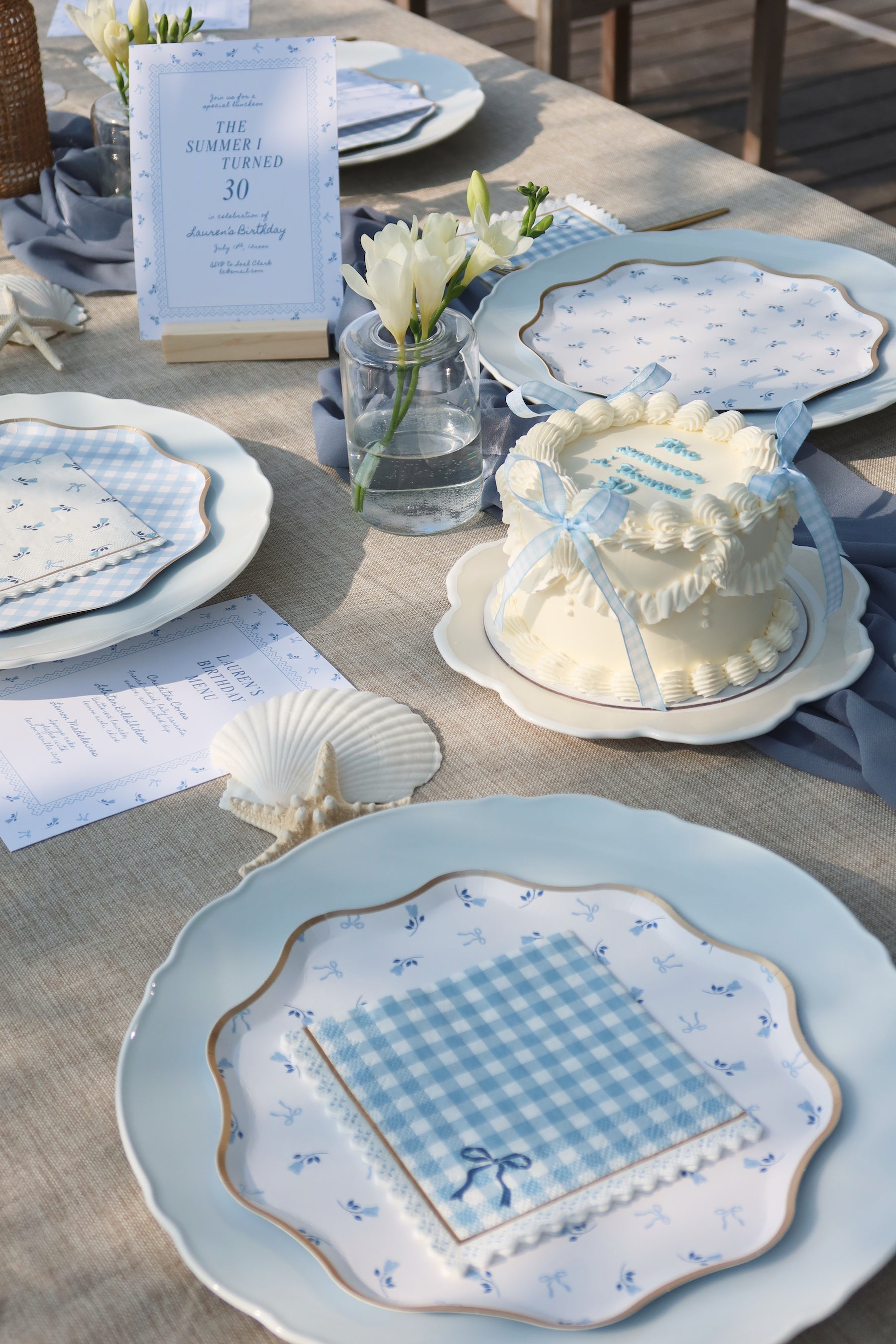 Coastal Pretty - Cocktail Napkin Secondary image