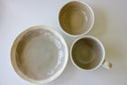 Artisan Bowl Set Oyster Shell Set