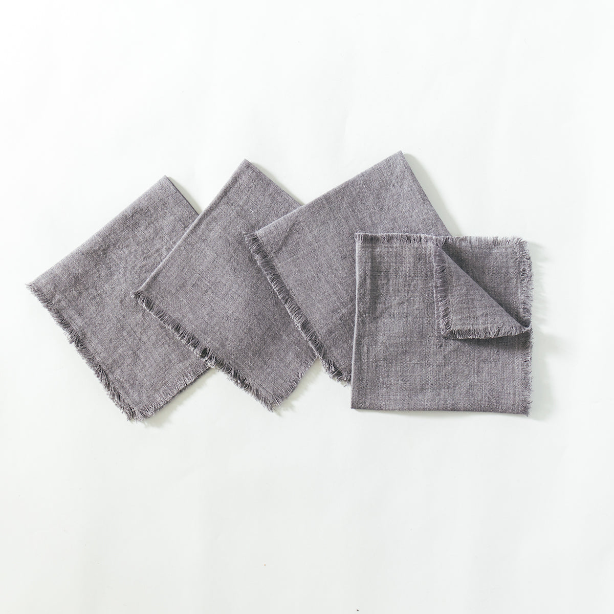 Stone Washed Linen Cocktail Napkin Main image