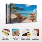 Summer Beach Family Names Sign
