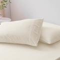 Bamboo Pillow Cases King Ivory