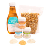 Hot Air & Kettle Popcorn Kit, 3 Seasonings, Oil, Popcorn Kernels