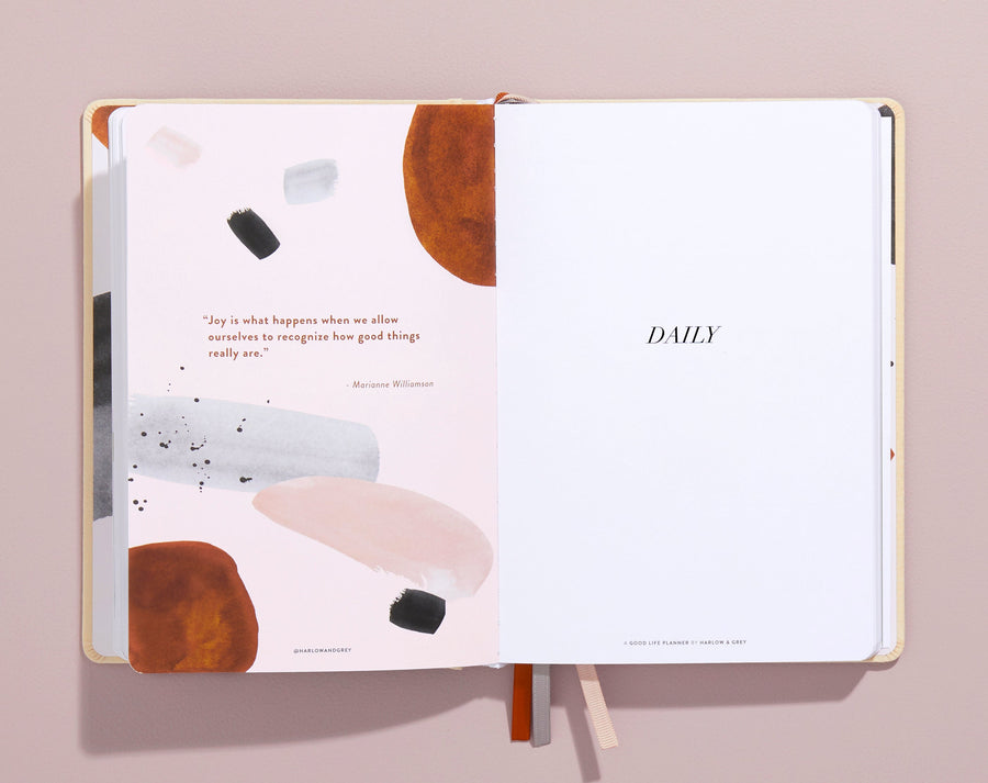 A Good Life Planner (3-months Undated Planner)