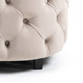Matthias Plush Velvet Barrel Chair with Solid Wood Legs - Available in 3 Colors
