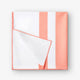 Coral Microfiber Beach Towel