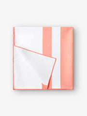 Coral Microfiber Beach Towel
