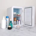 Multifunctional 6L Portable Skincare Fridge with HD Mirror and LED Light