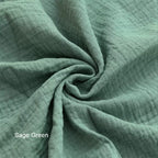 Snuggle Me Infant Lounger Slip Cover - Organic Cotton Double Gauze Sage Green