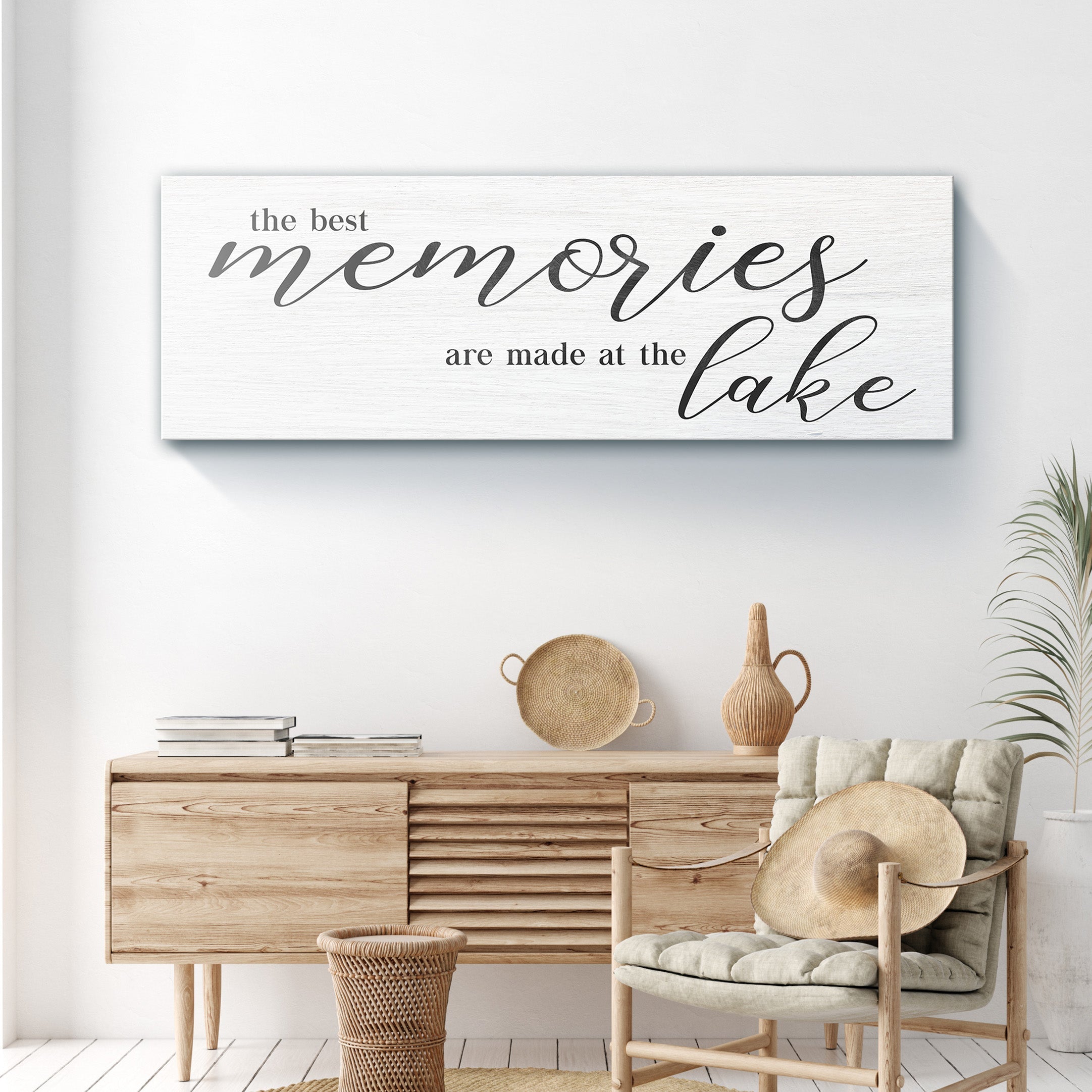 Best Memories At The Lake Sign Secondary image