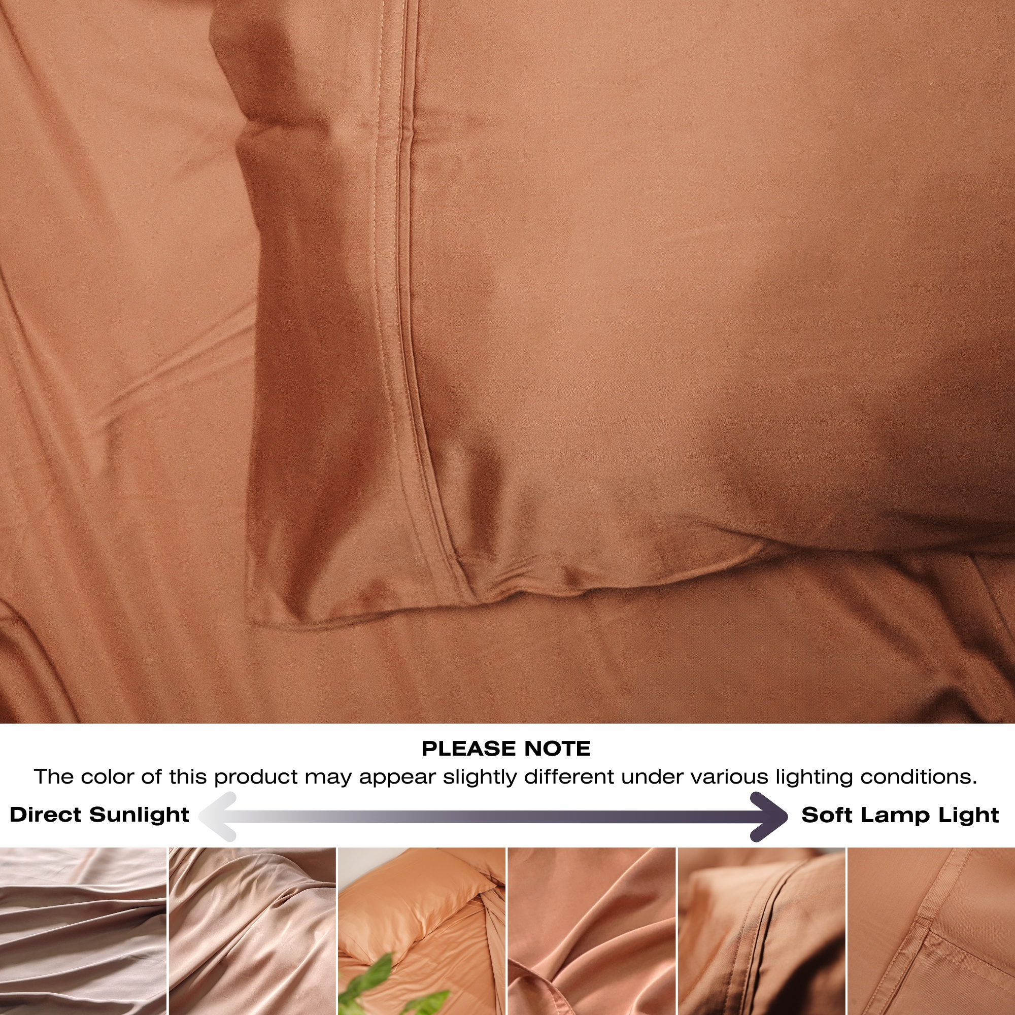 Bamboo Pillow Cases Queen Raisin