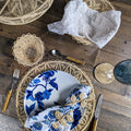 Starburst Handwoven Iraca Bread Basket