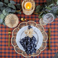 Orchid Handwoven Iraca Napkin Ring