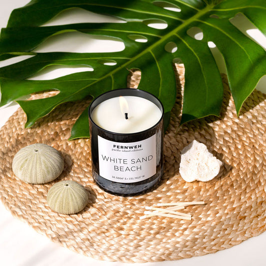 White Sand Beach Scented Soy Candle Classic (11 oz)