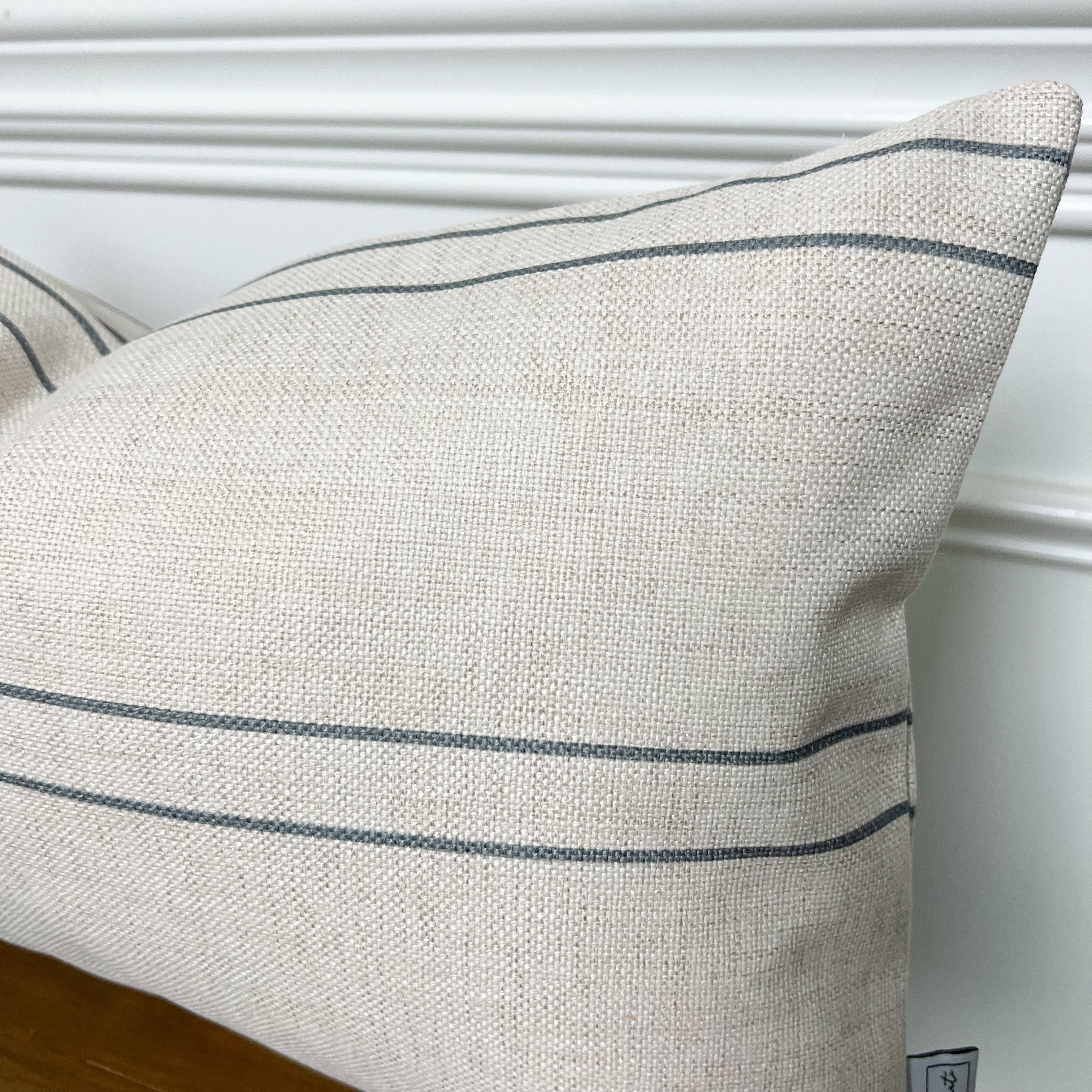 The Parker Throw Pillow Cover 12x20 inch- High End Textured Fabric Secondary image