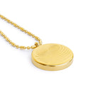 Defense Pendant Gold Tone