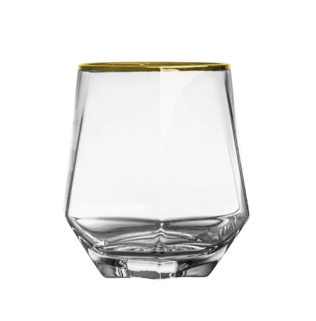 Meyerton Glass Gold Rim