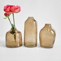 Siena Handblown Hammered Bud Vase