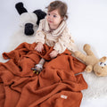 Quilted 4 Layers Muslin Blanket