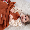 Quilted 4 Layers Muslin Blanket