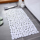 Resort-Inspired White Spa Pebbles Non-Slip Bathtub Mat