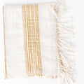 Aden Cotton Hand Towel Natural with Beige