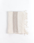 Aden Cotton Hand Towel Natural with Stone