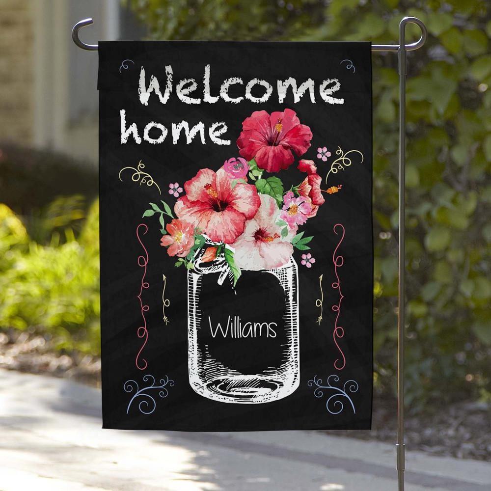Personalized Welcome Garden Flag | Multiple Designs STYLE6