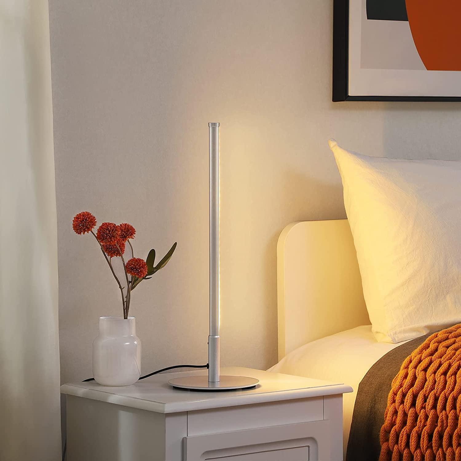 Golden Table Lamp Silver