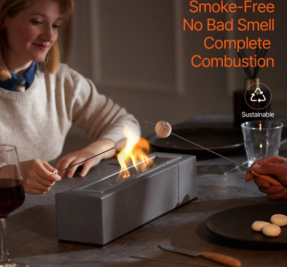 Tabletop Concrete Fire Pit For Indoor or Outdoor