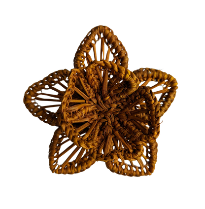 Thanksgiving Star Flower Woven Napkin Ring