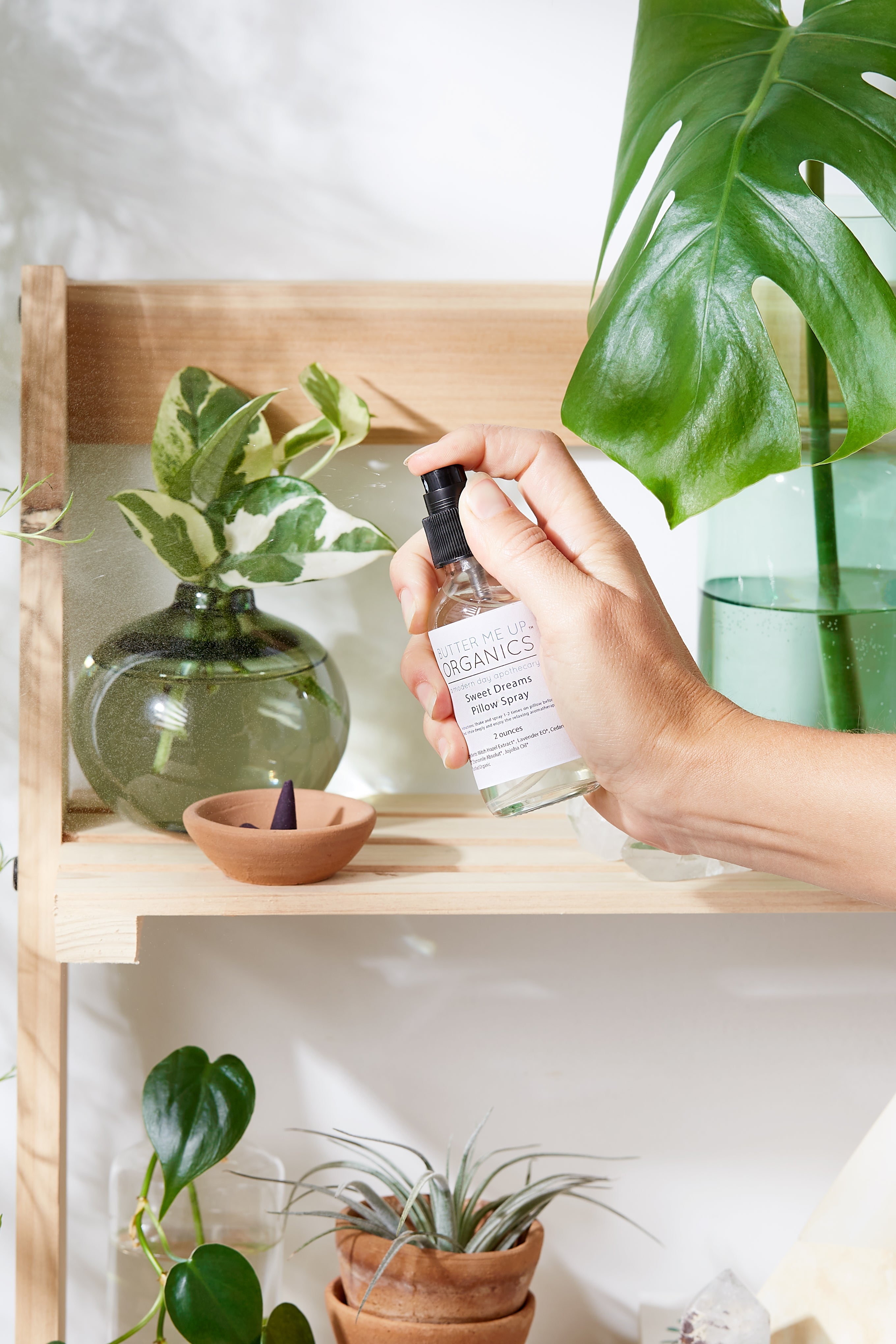 Organic Pillow Mist / Aromatherapy  / Relaxing Essential Oils / Gentle Sleep / Butter Me Up Organics Secondary image