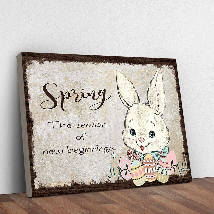 Easter Bunny Spring Sign Style 1