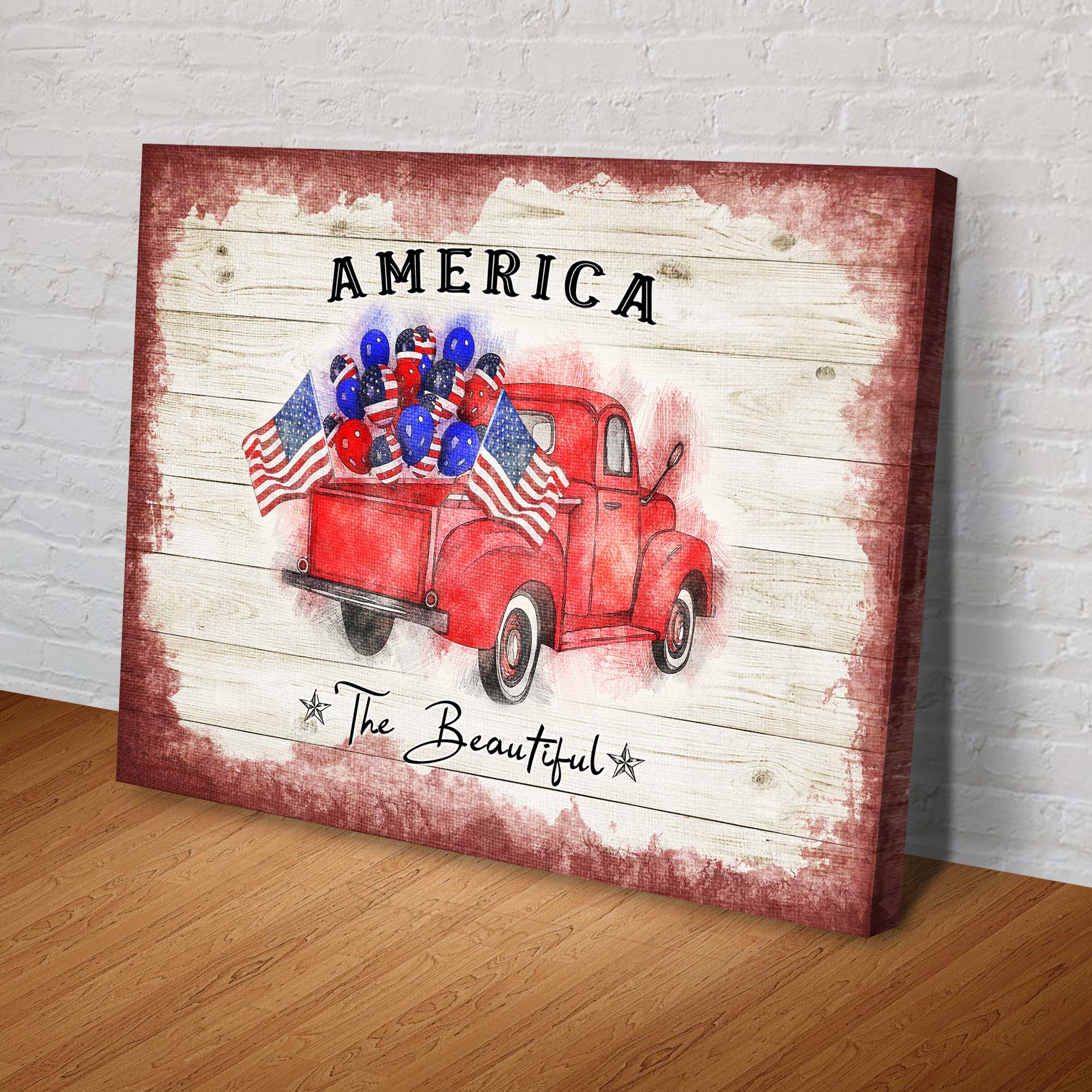 America The Beautiful Sign II Secondary image