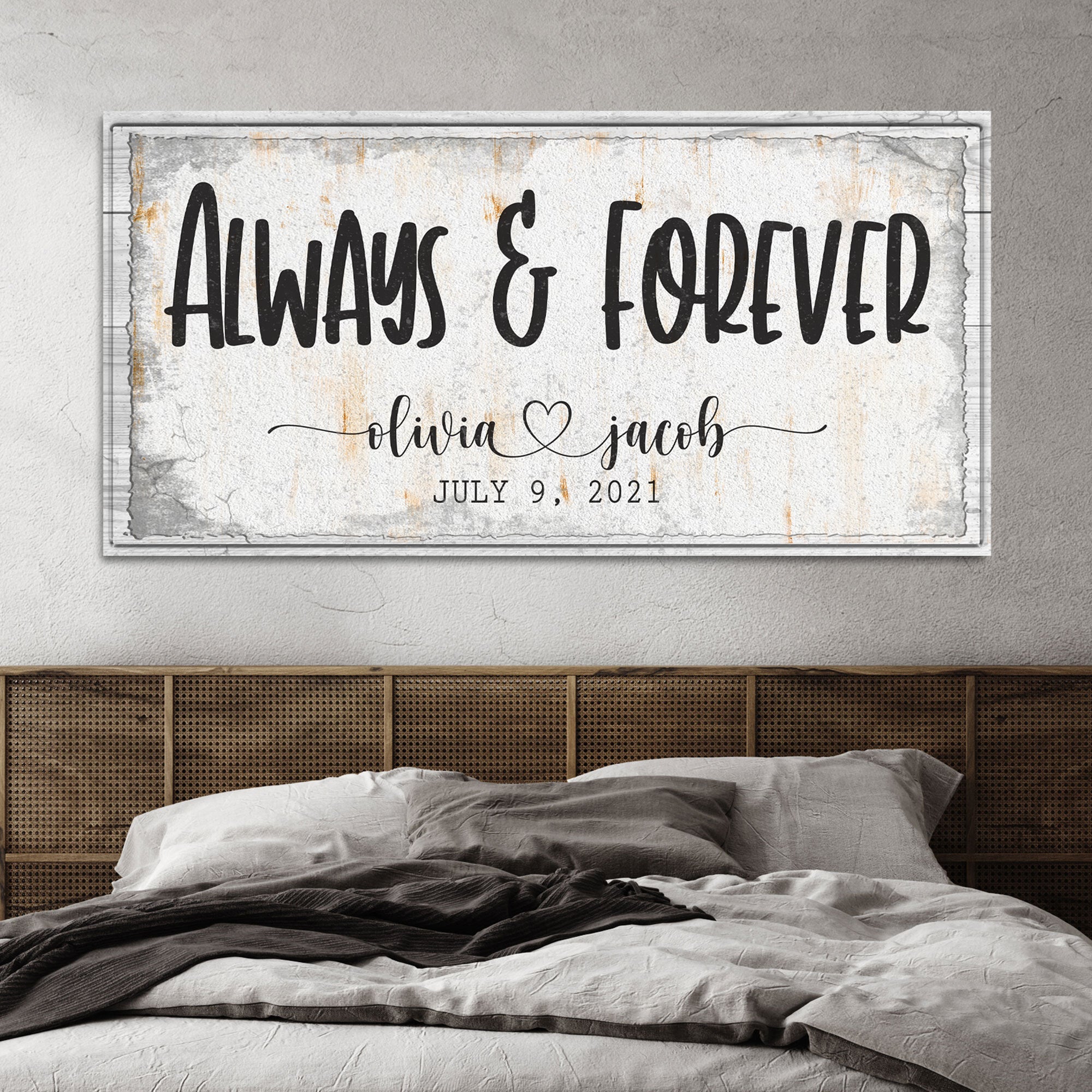 Always And Forever Couple Sign Main image