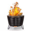 25-inch Outdoor Wood Burning Stainless Steel Smokeless Fire Pit with Cover