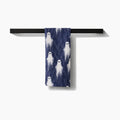 Ghosting Around Geometry Tea Towel