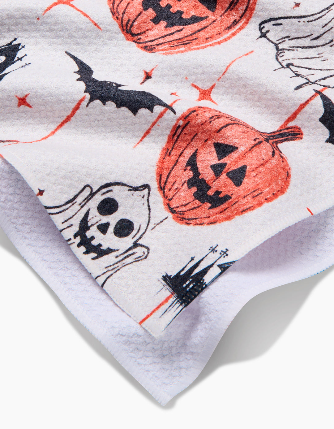 Halloween Is Here Geometry Tea Towel Secondary image