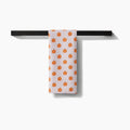 Pumpkin Patchwork Geometry Tea Towel