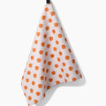 Pumpkin Patchwork Geometry Tea Towel