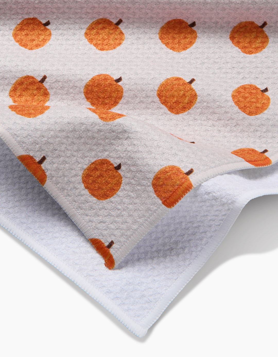 Pumpkin Patchwork Geometry Tea Towel Secondary image