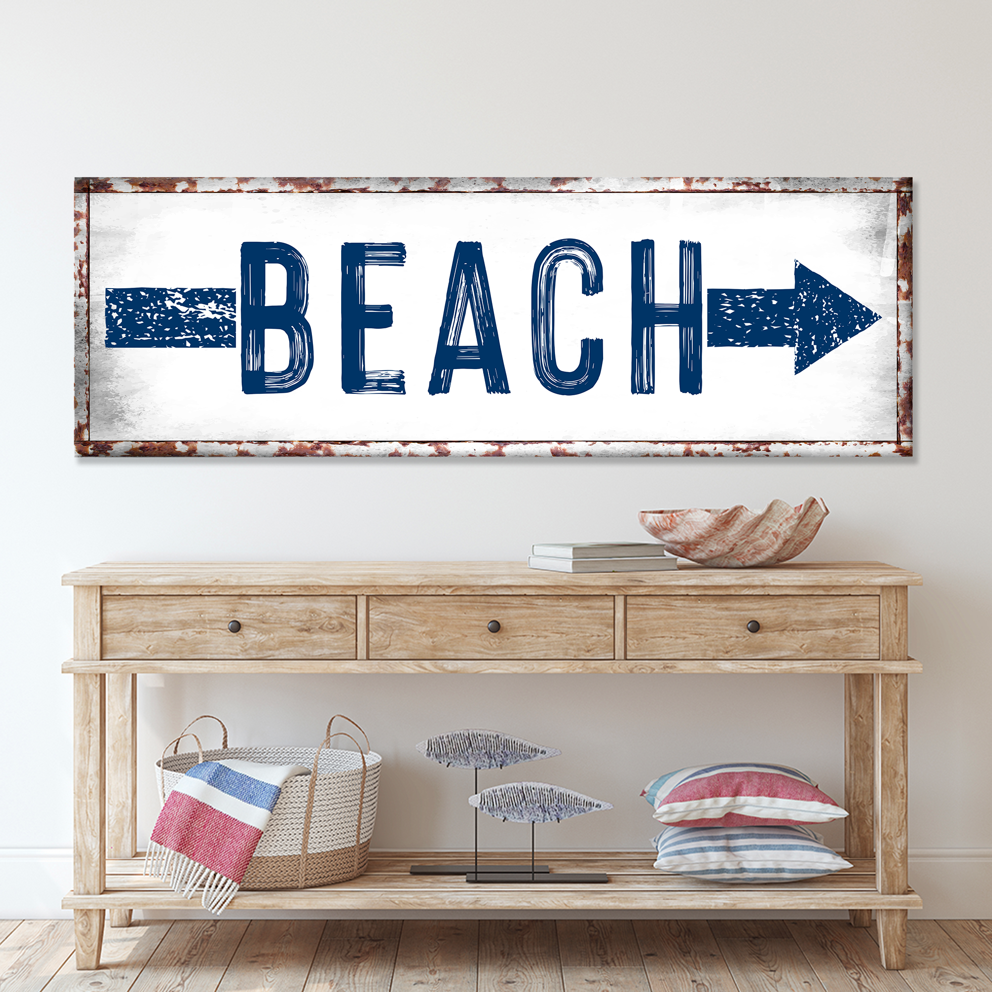 Beach Arrow Sign Secondary image