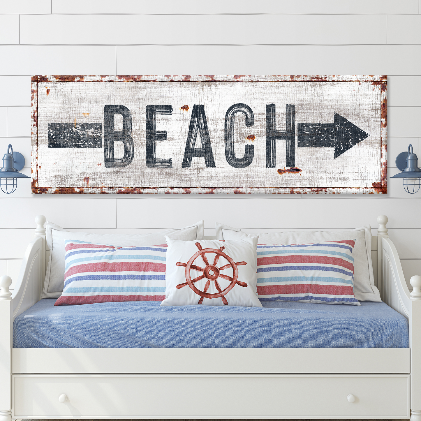 Beach Arrow Sign Style 2