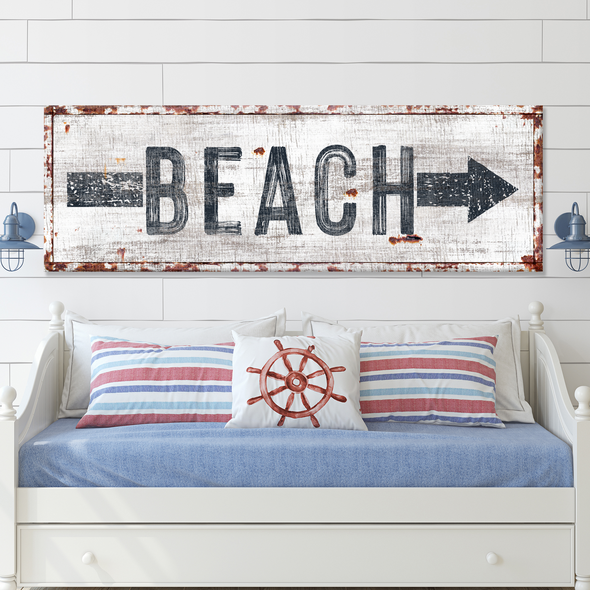Beach Arrow Sign Style 2