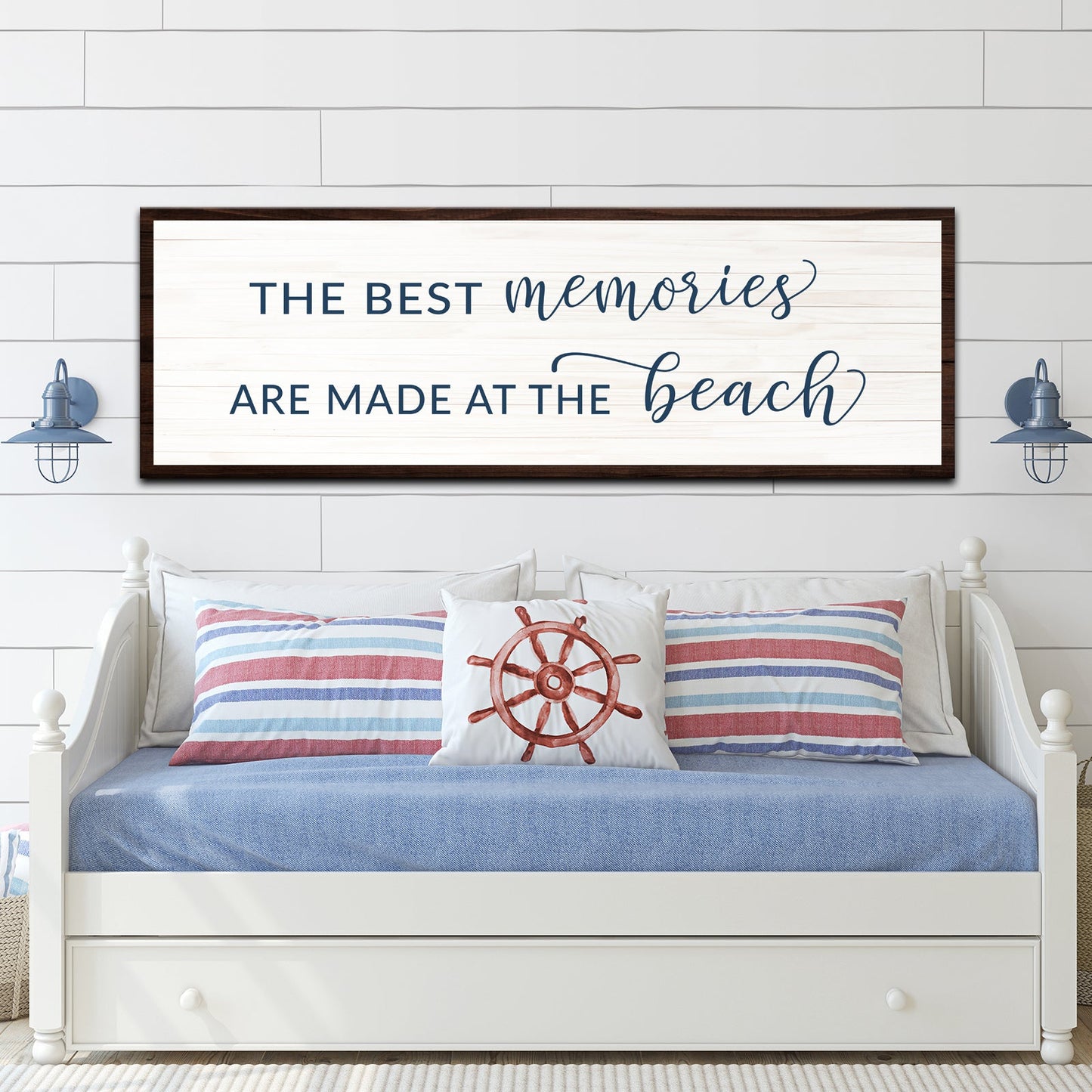 Best Memories At The Beach Sign Style 2