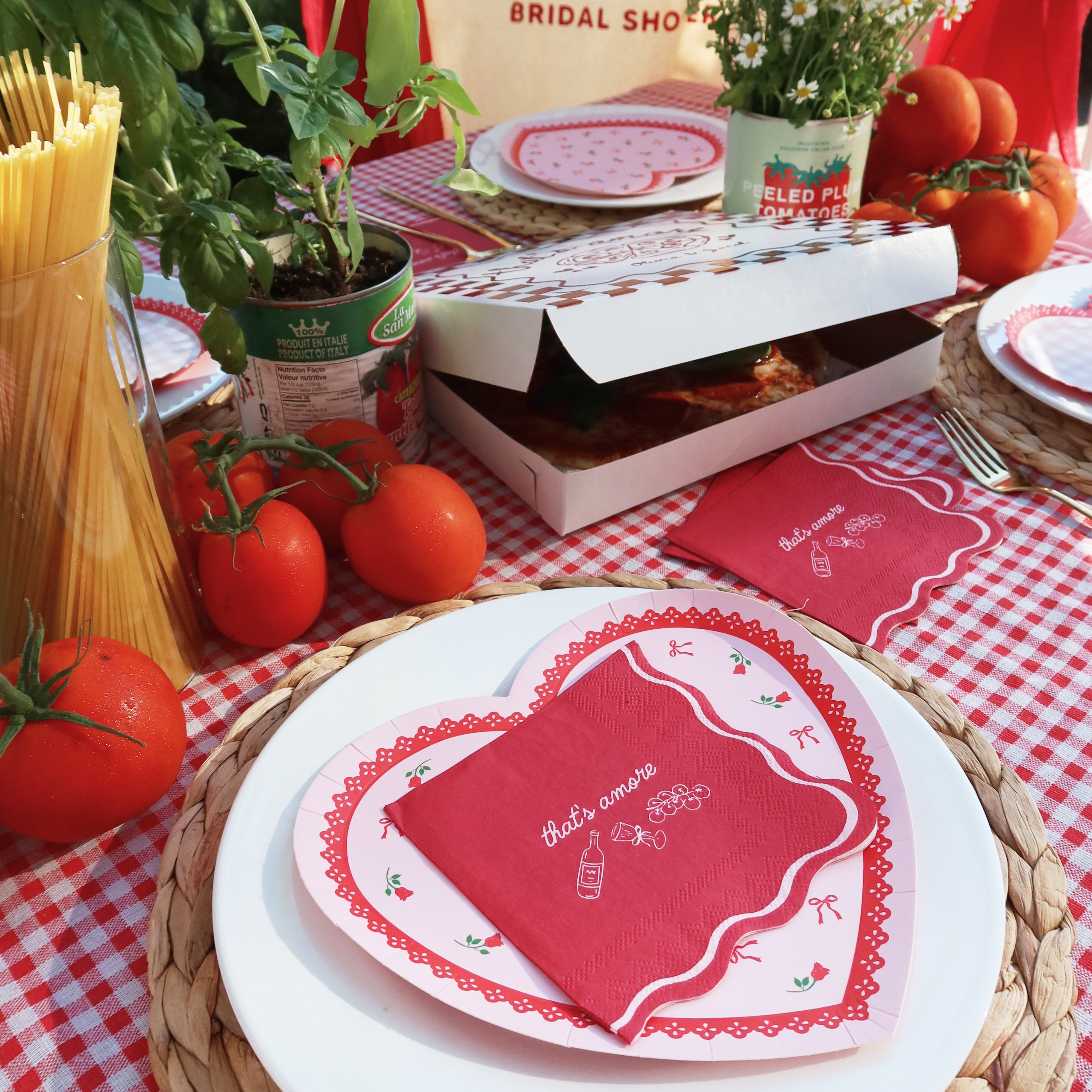 That’s Amore – Wedding & Bridal Cocktail Napkins Secondary image