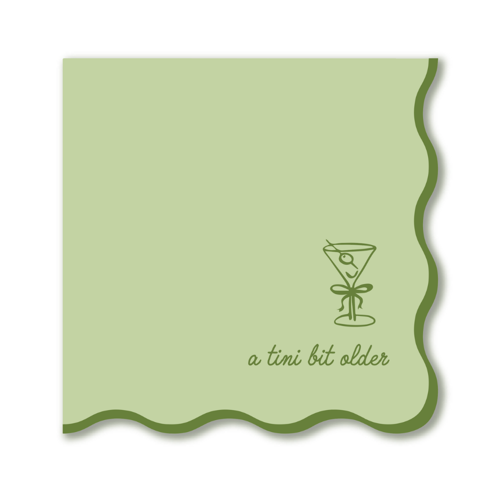 Tini Bit Older - Classic Martini - Cocktail Napkins Main image