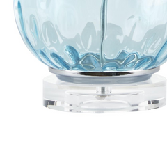 Urban Habitat Borel Glass Table Lamp with Tilt-Adjustable Shade