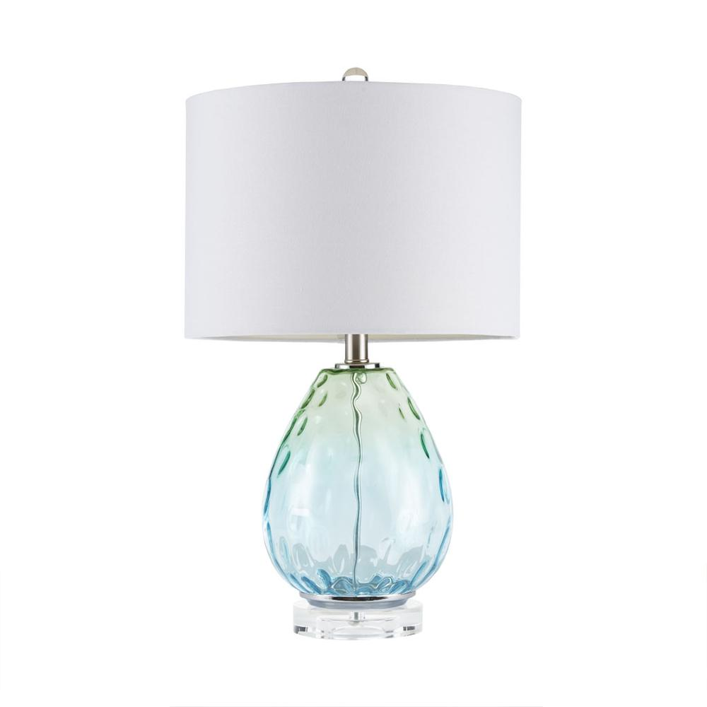 Urban Habitat Borel Glass Table Lamp with Tilt-Adjustable Shade