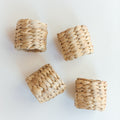 Water Hyacinth Napkin Ring Set
