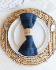 Water Hyacinth Napkin Ring Set